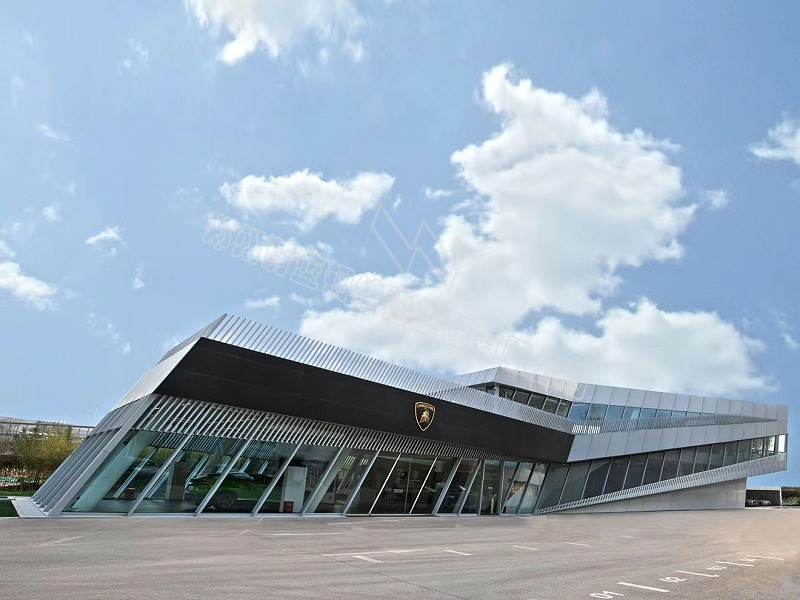 鄭州蘭博基尼鋼結(jié)構(gòu)汽車4S店